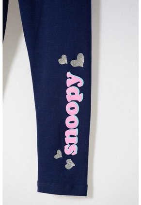 Conjunto De Snoopy Manga Corta Multicolor Para Niña 2T A 5T 5T