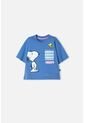 Camiseta De Snoopy Hortensia Con Bolsillo Delantero Para Niña 8 de Snoopy