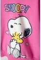 Buzo De Snoopy Con Capucha Rosado Para Niña 2T A 5T 2T de Snoopy