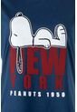 Camiseta De Snnopy Slim Fit Para Mujer L de Snoopy
