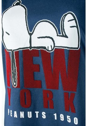 Camiseta De Snnopy Slim Fit Para Mujer L