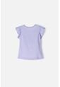 Camiseta De Snoppy Manga Corta Lila Para Niña 2T A 5T 2T de Snoopy