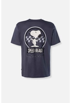 Camiseta De Snoopy Regular Fit Para Hombre M