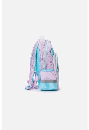 Morral De Snoopy 14" Azul Y Violeta Para Niña U