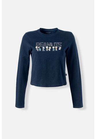 Camiseta De Snoopy Slim Fit Para Mujer M Snoopy