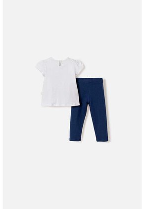 Conjunto De Snoopy Manga Corta Multicolor Para Bebé Niña 3-6