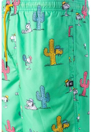 Pantaloneta De Baño De Snoopy Para Hombre