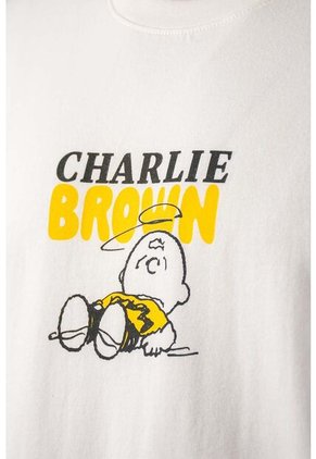Camiseta De Snoopy Relax Fit Para Hombre M