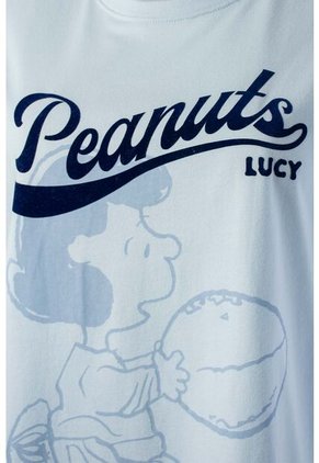 Camiseta De Snoopy Regular Fit Para Mujer L