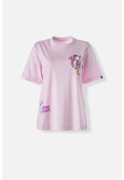 Camiseta De Snoopy Regular Fit Para Mujer S