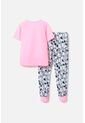Pijama De Snoopy Con Pantalón Largo Rosada Para Mujer S de Snoopy