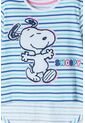 Camiseta De Snoopy Multicolor Cuello Redondo Para Niña 8 de Snoopy