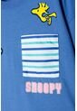 Camiseta De Snoopy Hortensia Con Bolsillo Delantero Para Niña 10 de Snoopy