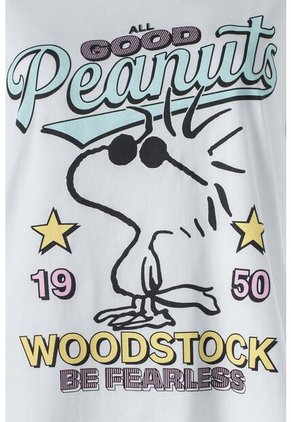 Pijama De Snoopy De Pantalón Corto Multicolor Para Mujer XS