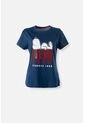 Camiseta De Snnopy Slim Fit Para Mujer S de Snoopy