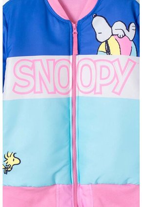 Chaqueta De Snoopy Con Cierre Multicolor Para Niña 12