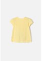Camiseta De Snoopy Manga Corta Amarilla Para Niña 2T A 5T 4T de Snoopy
