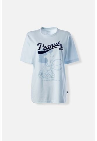 Camiseta De Snoopy Regular Fit Para Mujer S Snoopy