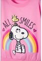 Camiseta De Snoopy Manga Corta Para Niña 2T A 5T 5T de Snoopy