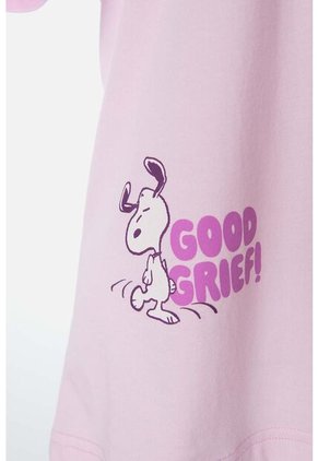 Camiseta De Snoopy Regular Fit Para Mujer L