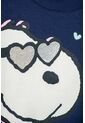 Buzo De Snoopy Cerrado Azul Para Niña 2T A 5T 4T de Snoopy
