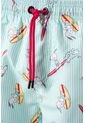 Pantaloneta De Baño De Snoopy Azul Para Hombre S de Snoopy