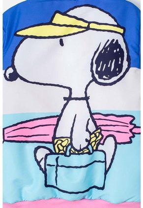 Chaqueta De Snoopy Con Cierre Multicolor Para Niña 4