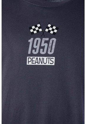 Camiseta De Snoopy Regular Fit Para Hombre L