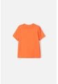 Camiseta De Snoopy Manga Corta Naranja Para Niño 2T A 5T 2T de Snoopy