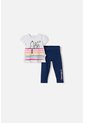 Conjunto De Snoopy Manga Corta Multicolor Para Bebé Niña 6-9 de Snoopy