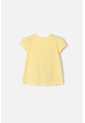 Camiseta De Snoopy Manga Corta Amarilla Para Niña 2T A 5T 5T de Snoopy