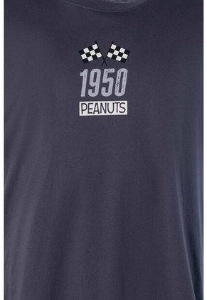 Camiseta De Snoopy Regular Fit Para Hombre M