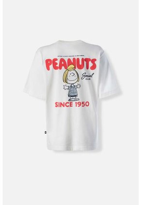 Camiseta De Snoopy Regular Fit Para Mujer XS