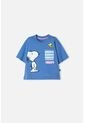 Camiseta De Snoopy Hortensia Con Bolsillo Delantero Para Niña 12 de Snoopy