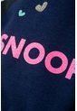 Buzo De Snoopy Cerrado Azul Para Niña 2T A 5T 4T de Snoopy