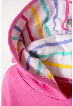 Buzo De Snoopy Con Capucha Rosado Para Niña 2T A 5T 5T