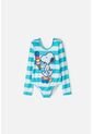Vestido De Baño De Snoopy Blanco Y Turquesa Con Estampado Para Niña 12 de Snoopy