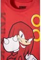 Camiseta De Sonic Manga Corta Rojo Para Niño 10 de SONIC