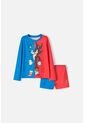 Traje De Baño De Sonic Azul Y Rojo De Manga Larga Para Niño 14 de SONIC