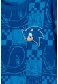 Camiseta De Sonic Azul Manga Corta Para Niño 12 de SONIC