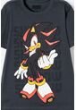 Camiseta De Sonic Manga Corta Gris Para Niño 6 de SONIC