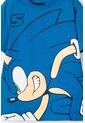 Camiseta De Sonic Manga Corta Azul Para Niño 6 de SONIC