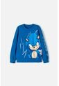 Buzo De Sonic Azul De Diseño Cerrado Para Niño 14 de SONIC