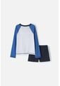Conjunto De Baño Sonic Manga Larga Azul Y Blanco Para Niño 8 de SONIC