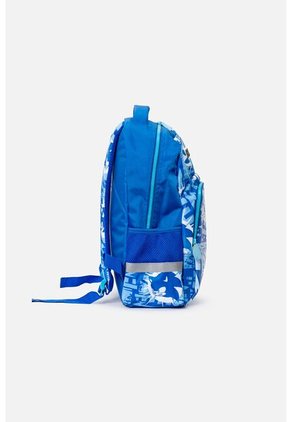 Morral De Sonic 16.5" Azul Para Niño U