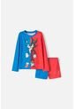 Traje De Baño De Sonic Azul Y Rojo De Manga Larga Para Niño 8 de SONIC