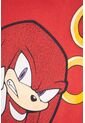 Camiseta De Sonic Manga Corta Rojo Para Niño 12 de SONIC