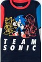 Pijama De Sonic Con Pantalón Largo Multicolor Para Niño 8 de SONIC