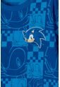 Camiseta De Sonic Azul Manga Corta Para Niño 12 de SONIC