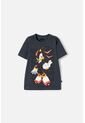 Camiseta De Sonic Manga Corta Gris Para Niño 4 de SONIC